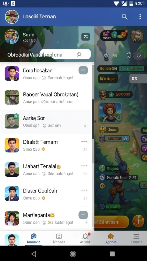 Tampilan mesin slot yang menarik dan berwarna.