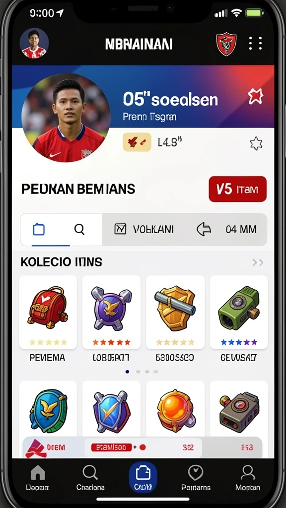 Fitur permainan langsung dengan dealer yang profesional.