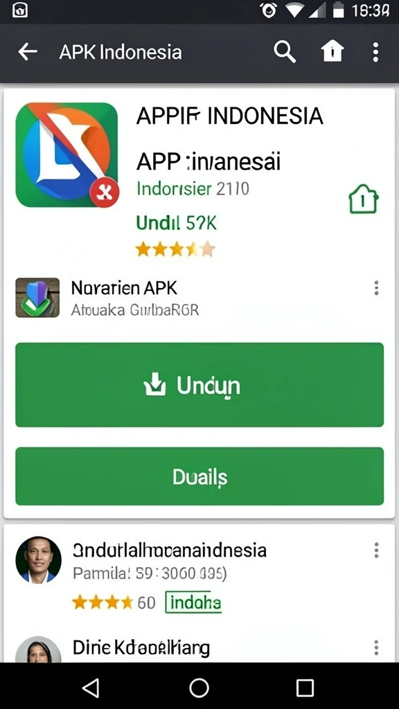 Screenshot menampilkan pilihan permainan yang beragam.