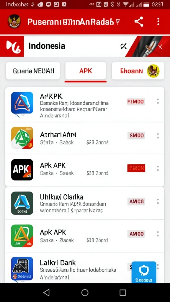 Tampilan antarmuka yang intuitif dan mudah dipahami.