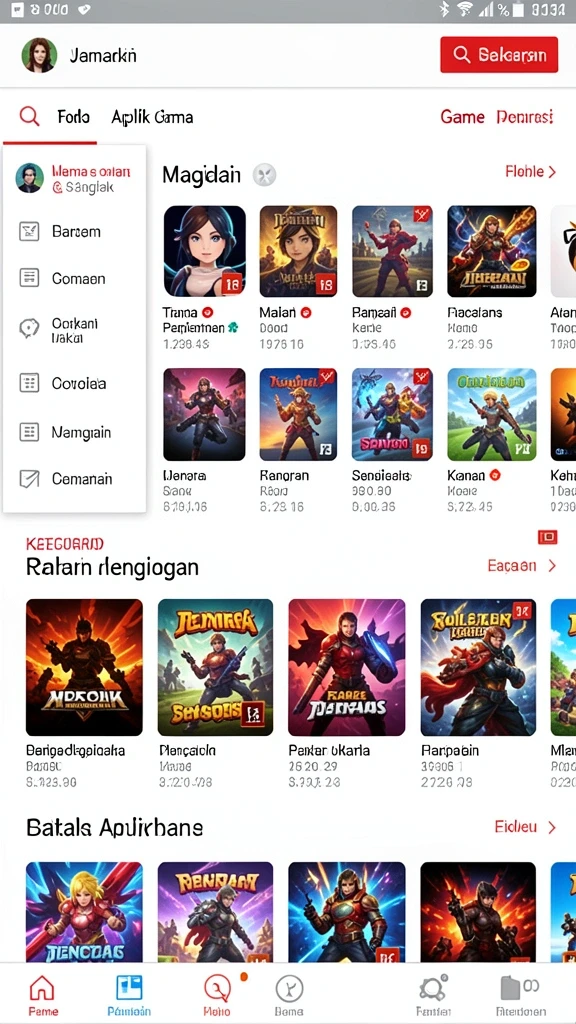 Level menantang yang harus diselesaikan oleh pemain.
