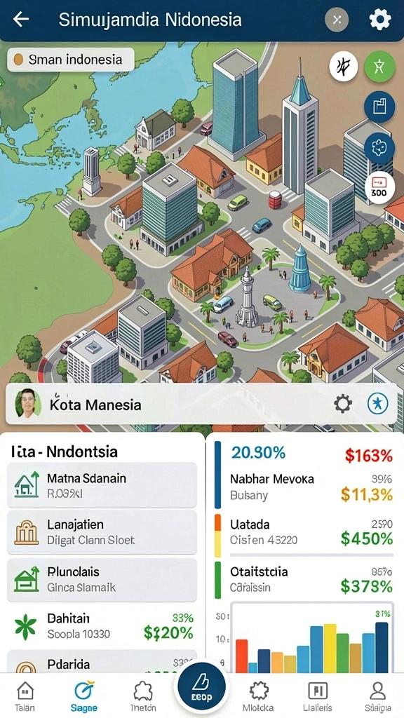 Tangkapan layar menunjukkan momen saat karakter menghadapi monster besar.