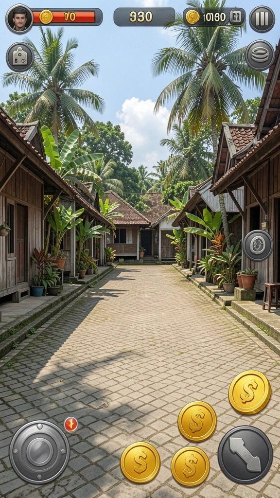 Sistem kustomisasi karakter yang menarik.