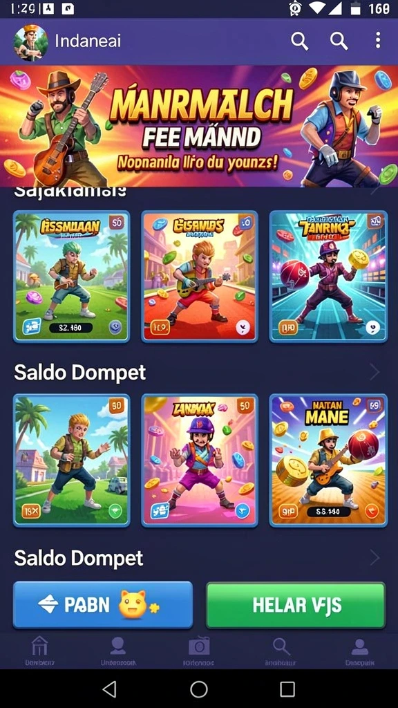 Screenshoot aksi seru saat bermain DEWI5000.