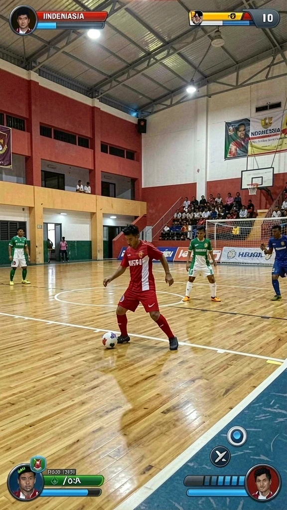 Misi yang sedang berlangsung di level yang penuh tantangan.