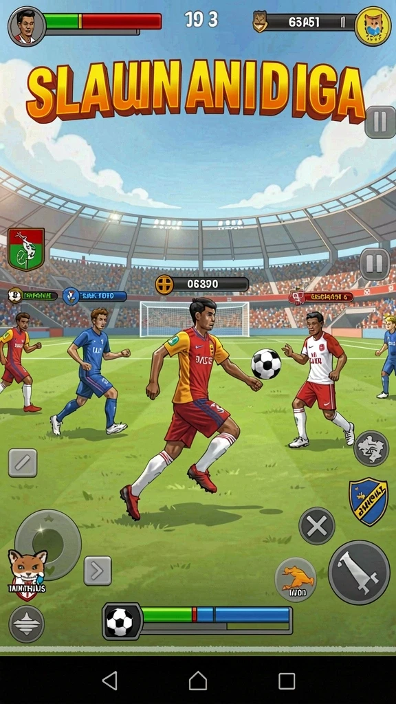 Screenshot yang menampilkan karakter utama dalam petualangan.