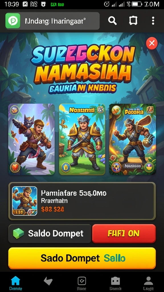 Sistem reward yang memotivasi dan menambah keseruan.