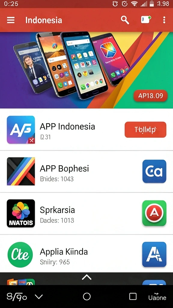 Menu pilihan level yang beragam.