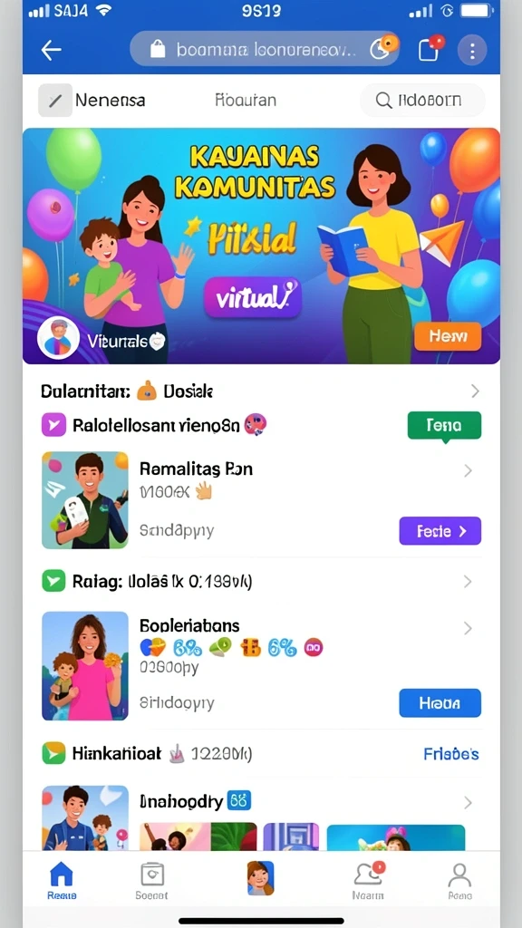 Tampilan antarmuka yang menarik dan mudah dinavigasi.
