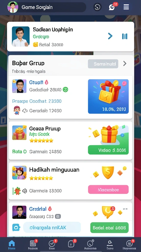 Tangkapan layar menampilkan aksi mendebarkan dalam permainan.