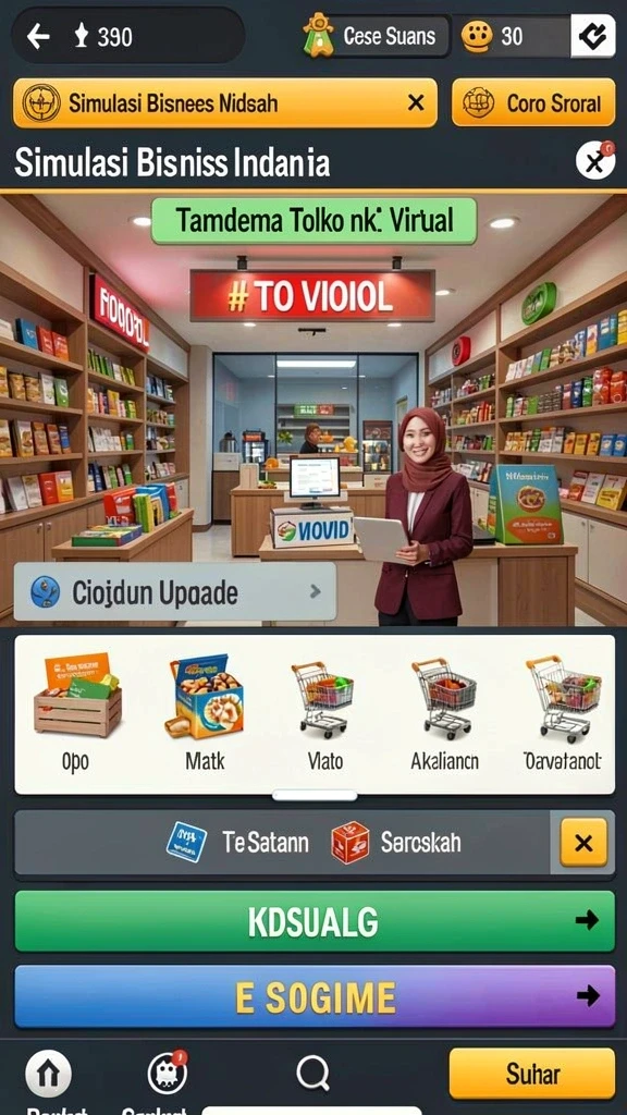 Berbagai pilihan permainan kasino yang dapat dipilih.
