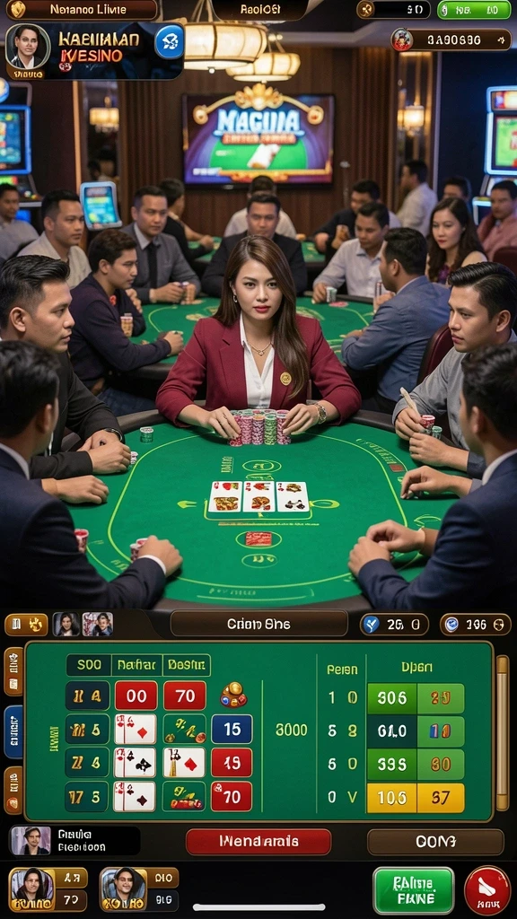 Grafis detail yang memukau dalam permainan.