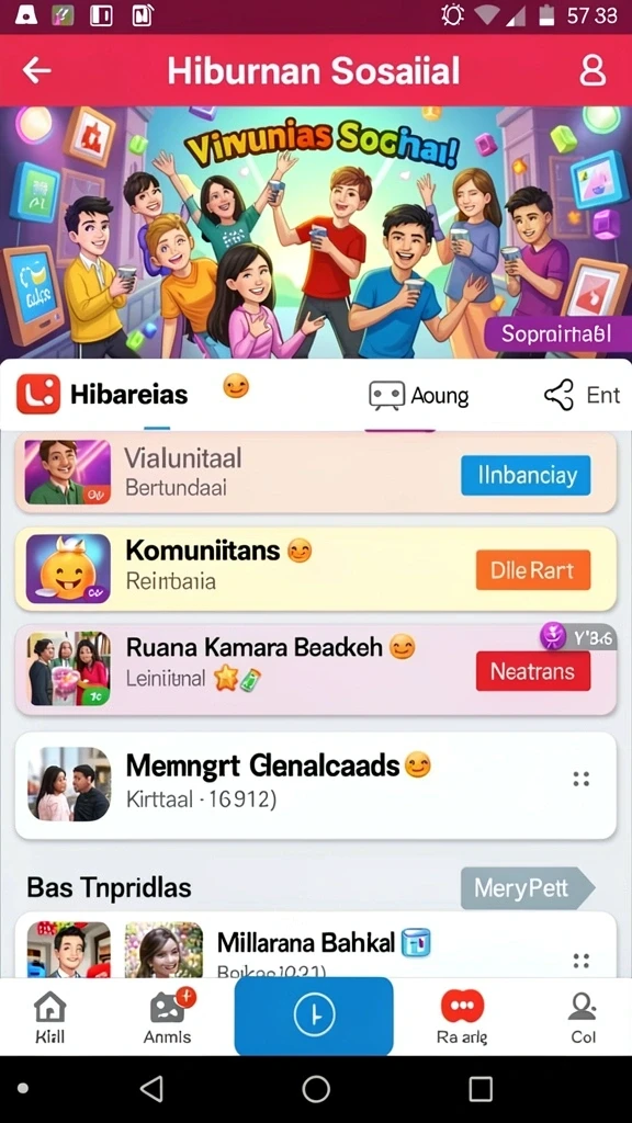 Grafis yang cerah menambah keseruan bermain.