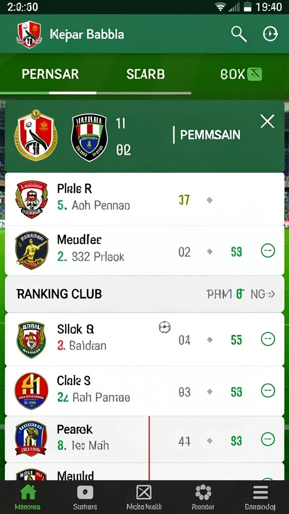 Tampilan awal yang menarik dengan menu intuitif.