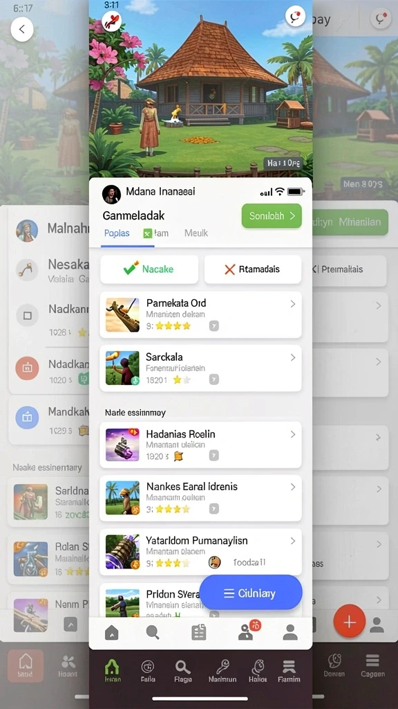 Gameplay KAKWIN yang seru dan menghibur.