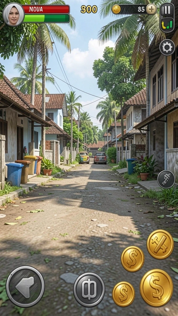 Setiap level menawarkan tantangan yang unik dan mengasyikkan.