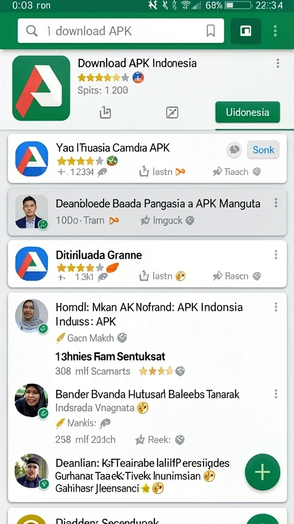 Tampilan antarmuka yang user-friendly.