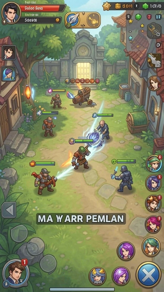 Tampilan utama LKOPEN yang menarik dengan grafik yang menawan.