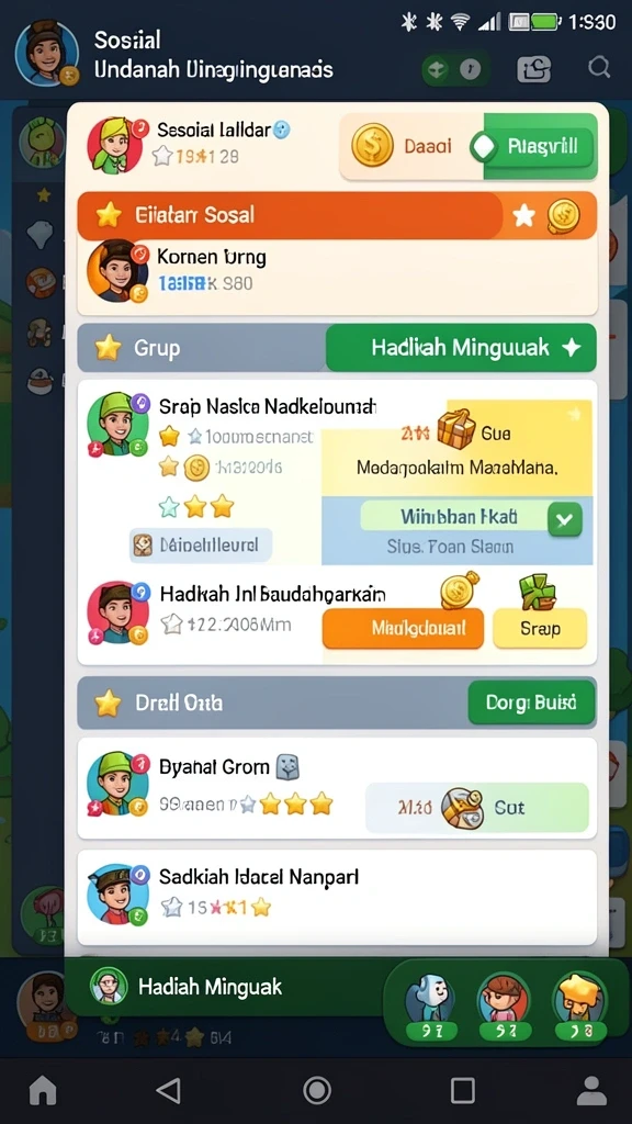 Tampilan antarmuka yang menarik dan mudah dinavigasi.