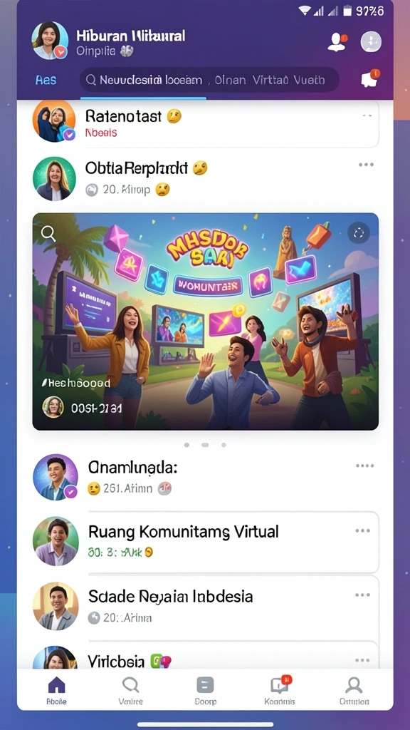 Tampilan permainan slot yang menarik dan penuh warna.