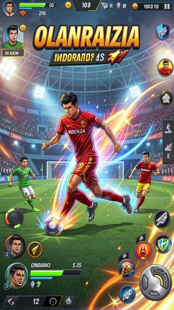 Desain karakter yang unik dan mengesankan.