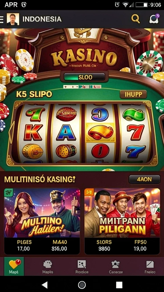 Tampilan grafis yang menakjubkan di MUSTANG77.