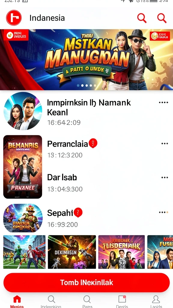 Pengalaman bermain yang seru dan menantang.