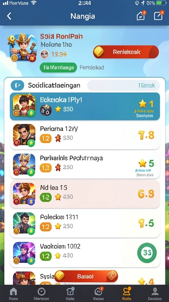 Momen pertarungan epik yang mendebarkan.