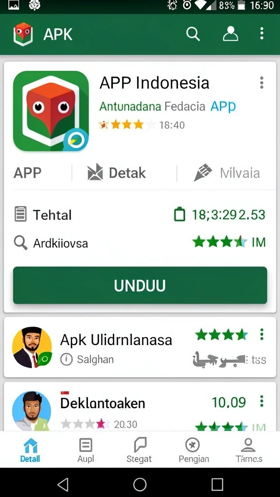 Tangkapan layar menunjukkan karakter dengan kemampuan khusus.