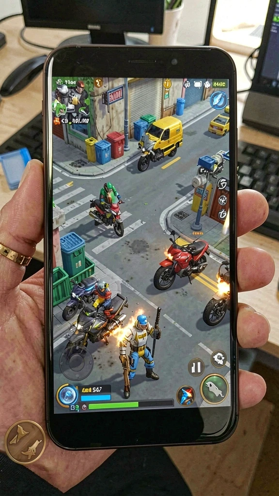 Tampilan antarmuka QUARKPLAY yang menarik dan intuitif.
