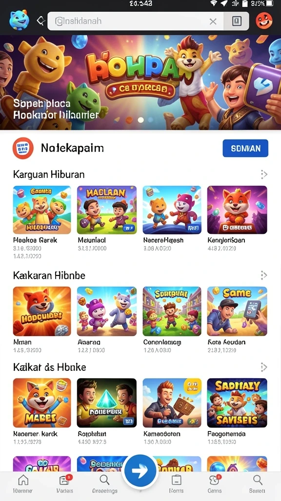 Karakter-karakter unik yang dapat dikoleksi.
