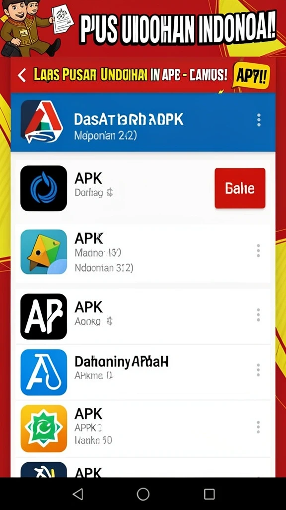 Tampilan awal yang menarik dan intuitif.