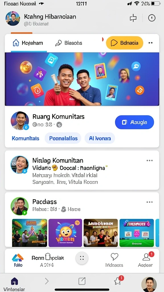 Karakter unik yang bisa kamu pilih.