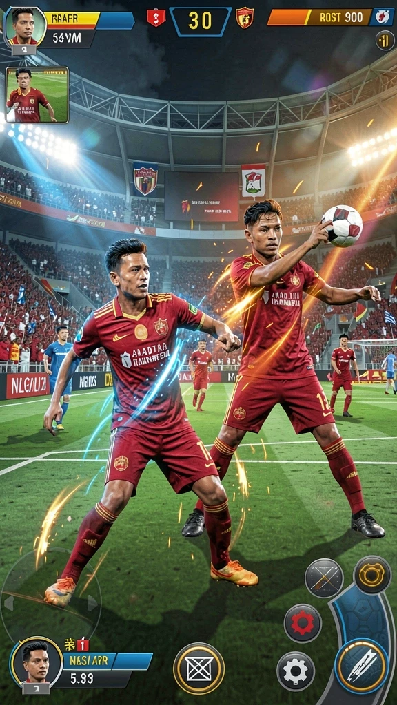 Karakter yang beragam dan unik untuk dipilih.