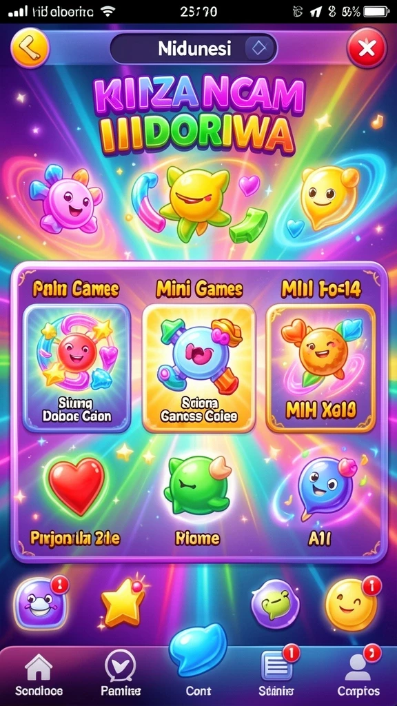 Berbagai pilihan permainan taruhan yang tersedia.