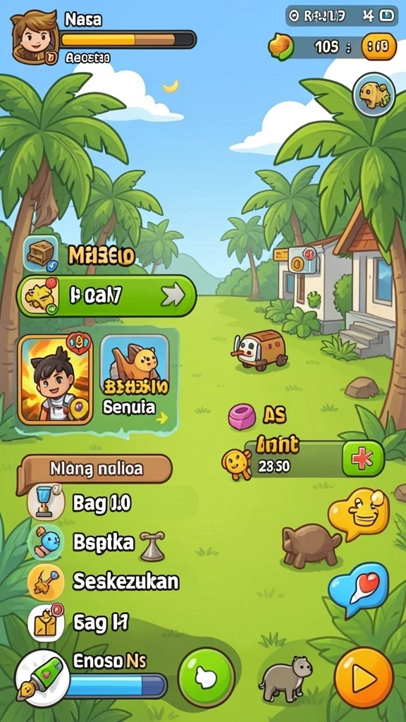 Karakter unik dengan kemampuan khusus.