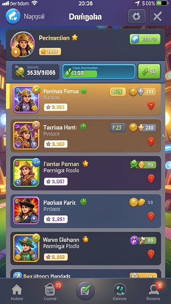 Tangkapan layar pertarungan epik antara karakter utama dan monster.