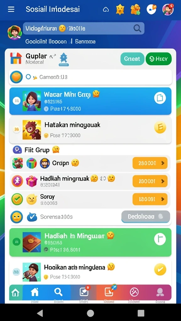 Karakter dengan berbagai kemampuan unik dan menarik.