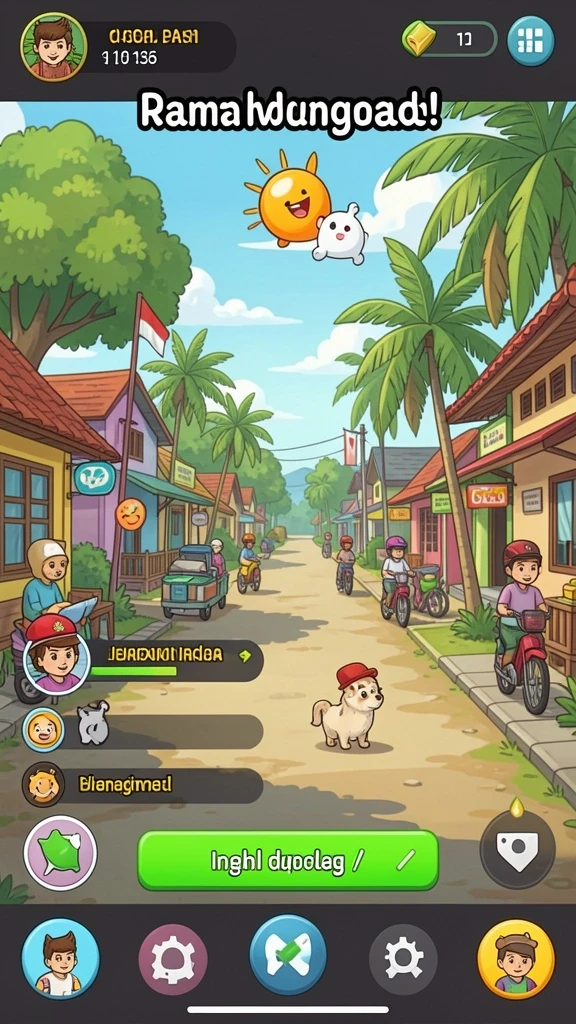 Tampilan antarmuka yang menarik dan mudah dipahami.