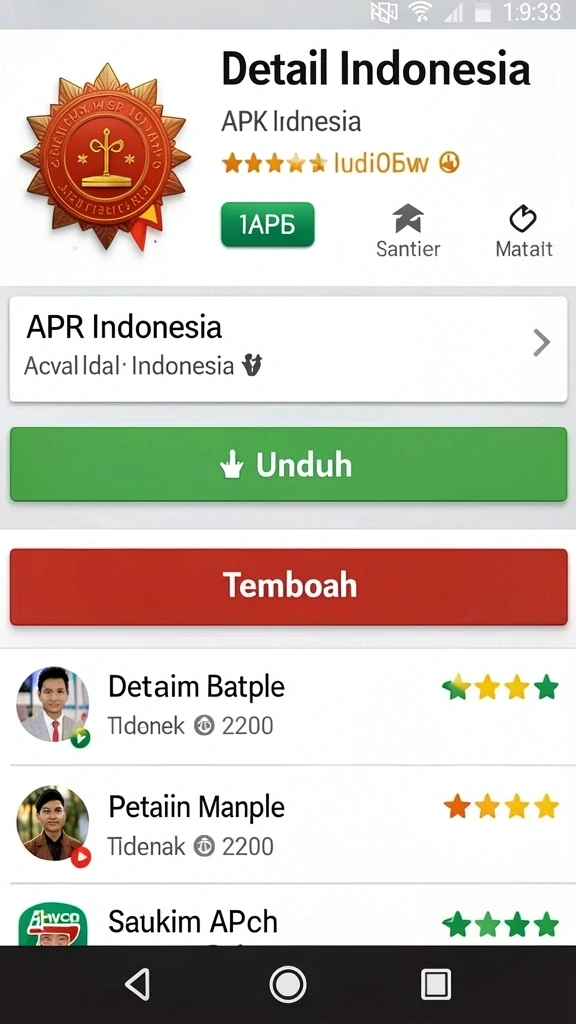 Tampilan antarmuka yang ramah pengguna dan mudah dinavigasi.
