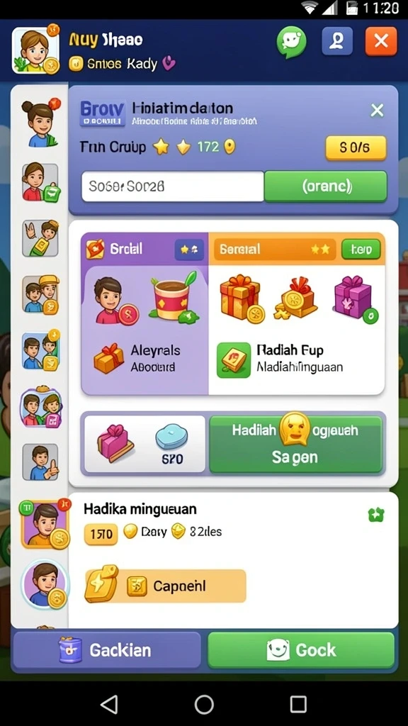 Tangkapan layar menunjukkan mode multiplayer yang seru.
