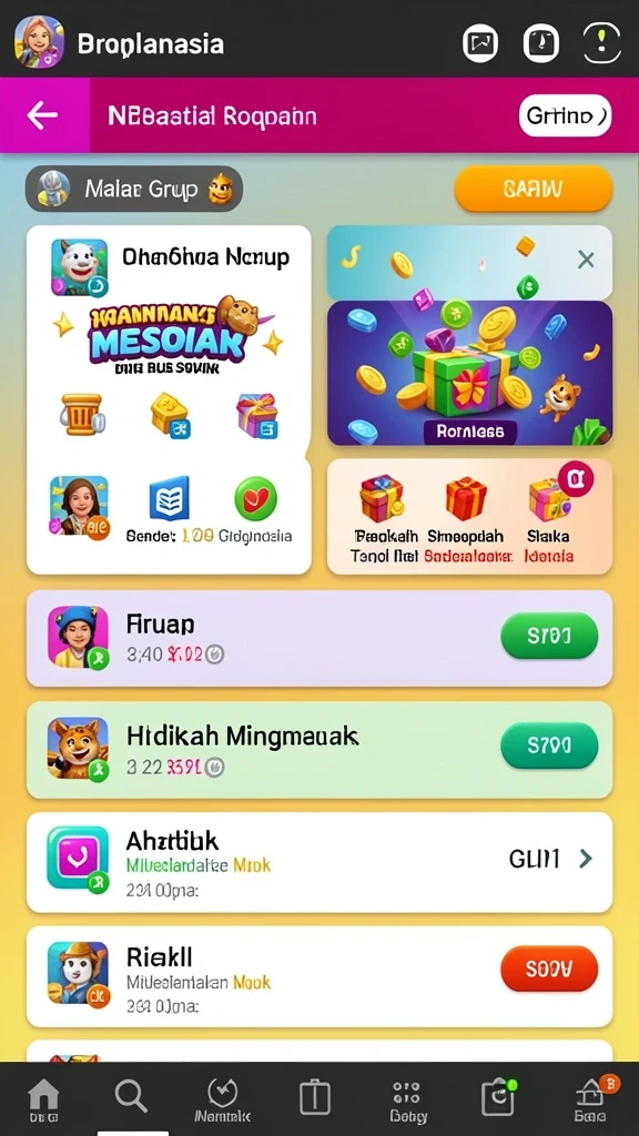 Karakter unik untuk dijelajahi dan dimainkan.