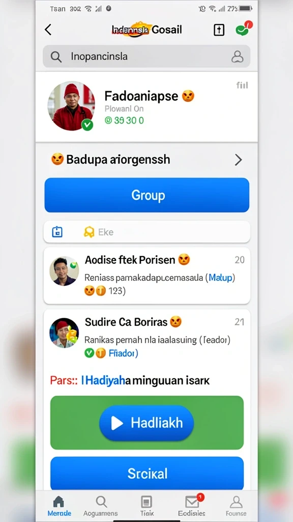 Karakter dengan desain unik dan kemampuan spesial.