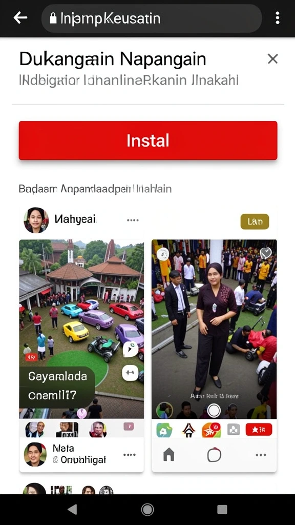 Tampilan antarmuka pengguna yang intuitif dan mudah dinavigasi.
